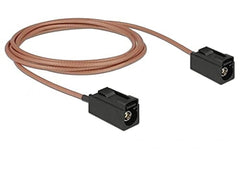DeLOCK 89679 FAKRA A naar FAKRA A Antennekabel RG-316 - 1,25 m