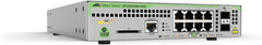 AT-GS970M/10PS-50 Switch Layer 3 Lite Gigabit Managed - 8 x 10/100/1000T PoE+ | 2 x SFP - 124W PoE budget - Internal PSU