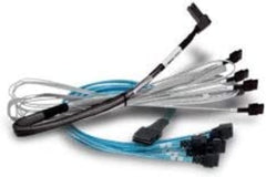 Broadcom 05-60002-00 SlimSAS SFF-8654 naar 2x SFF-8643 NVMe Kabel - 1m