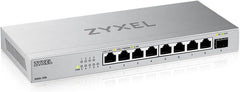 Zyxel 8 Poort Netwerk Ethernet Switch | Unmanaged | 2.5G | XMG-108