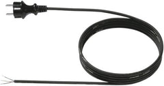 Bachmann 323.186 Geaarde Aansluitkabel - H07RN-F 3G2.5 - 5 Meter - Zwart