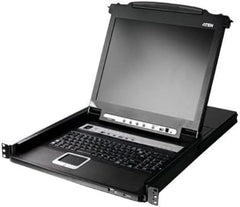 ATEN 8 haven 17 LCD KVMP Schakelaar met Frans Toetsenbord, W128301364 (met Frans Toetsenbord)
