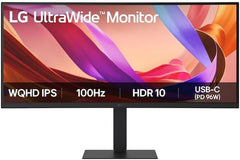 LG UltraWide 34U650A-B - 34 Inch UWQHD IPS Monitor - 100Hz