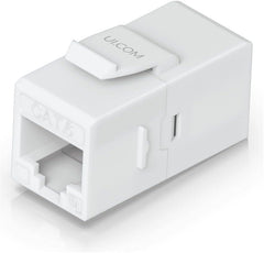 Ubiquiti UACC-Keystone-Coupler-C6 Cat6 RJ45 Keystone Couplers (12-pack)