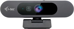 i-tec Solomon Pro 900 4K Webcam - AI Auto Framing & Stereo Microfoon - Zwart