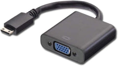 MicroConnect Mini HDMI naar VGA Adapter - Full HD 1080p - M/V - Zwart