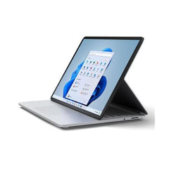 Microsoft Surface Laptop Studio, Laptop (Windows 11, 14,4 inch touchscreen, 32 GB RAM, 2 TB SSD, Intel Core i7, NVIDIA GeForce RTX 3050 Ti, platina, AZERTY-toetsenbord)
