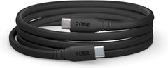 RØDE SC17 USB-C auf USB-C Flachkabel (1,5m, Schwarz)
