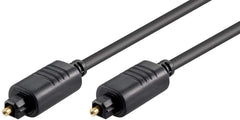 MicroConnect TT6100BKAD Optische Audiokabel - Toslink M-M - 10m - Zwart