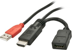 LINDY HDMI Power Injector Inserter Kabel