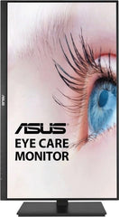 ASUS VA27DQSB Eye Care Monitor 68,58 cm (27 inch) (Full HD, IPS, 75Hz Adaptive-Snyc, HDMI, DisplayPort, VGA, luidspreker, 5ms reactietijd) zwart