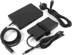 DELL Dock WD15 130 W zwart – dockingstations (met kabel, 10,100,1000 Mbit/s, Dell, DC, zwart, Windows 10 Education, Windows 10 Education x64, Windows 10 Enterprise, Windows 10 Enterprise.)