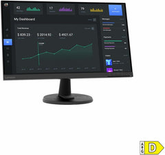 Lenovo D24-40 écran plat de PC 60,5 cm (23.8") 1920 x 1080 pixels Full HD LED Noir