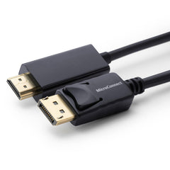 MicroConnect MC-DP-HDMI-200 DisplayPort naar HDMI Kabel - 2 meter - Zwart