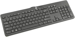 HP USB Slim Toetsenbord - Deense Indeling (QWERTY) - Zwart (803181-081)