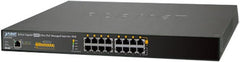 Planet 16-Poorts Gigabit Managed Ultra PoE Injector Hub - 600W PoE Budget