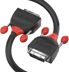 LINDY DVI-D Single Link Kabel Black Line 2m