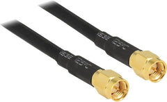 DeLOCK 88893 HF Antennekabel - SMA Mannelijk naar SMA Mannelijk - LMR195 Low Loss - 10m