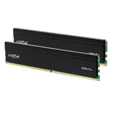 Crucial Pro RAM Desktop Memory 32GB Kit (2x16GB) DDR4 3200Hz, Intel XMP 2.0 - CP2K16G4DFRA32A