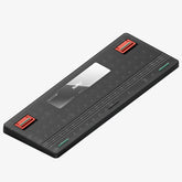 Nuphy Air96 v2 Mechanisch Toetsenbord QMK/VIA, 96% Low Profile Draadloos Toetsenbord, Bluetooth 5.1, 2.4GHz en bekabelde verbinding, Compatibel met Windows en Mac OS - Basalt Black Switch Red
