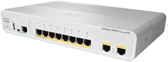 Cisco Catalyst WS-C2960CPD-8TT-L Managed Compact Switch - 8x Fast Ethernet & 2x Gigabit Uplink