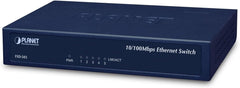 Planet FSD-503 5-Poorts Fast Ethernet Desktop Switch (10/100 Mbps)