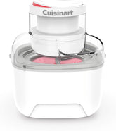 Cuisinart Solo Scoops IJsmachine, zelfgemaakte ijsmachine in 25 minuten, sorbet maker, yoghurtmachine, compact, ruimtebesparend, kom van 475 ml, ICEM10