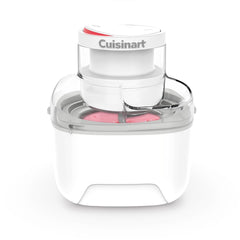 Cuisinart Solo Scoops IJsmachine, zelfgemaakte ijsmachine in 25 minuten, sorbet maker, yoghurtmachine, compact, ruimtebesparend, kom van 475 ml, ICEM10