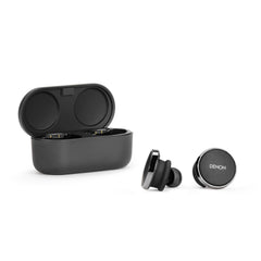 Denon PerL Pro True Wireless In-Ear Oordopjes, Gepersonaliseerd Geluid, Actieve Ruisonderdrukking, Waterbestendig, Lange Batterijduur - Zwart