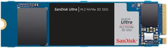 SanDisk Ultra 3D M.2 NVMe SSD 1TB - Tot 3000 MB/s