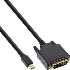 DeLOCK 83991 Mini DisplayPort naar DVI-D Kabel - 5 Meter - Zwart