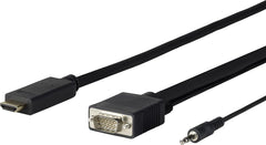 VivoLink Pro HDMI naar VGA Adapter met Audio - Actieve Video Converter