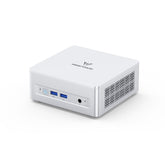 MINISFORUM UM870 Slim mini-pc, AMD Ryzen 7 8745H desktopcomputer (8C/16T, tot 4,9 GHz), DP/HDMI 2.1/USB4, 4 x USB Type A, WIFI6E/BT5.3, geen RAM/SSD