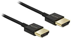 DeLOCK High Speed HDMI Kabel met Ethernet - 4K 60Hz - Slim Premium - 1 meter