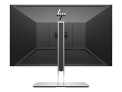 HP E27q G4 27 inch QHD ergonomische kantoormonitor met weinig blauw licht, 4-voudige aanpassing, duurzaam geproduceerd, aansluiting met VGA, HDMI of DisplayPort, USB 3.2 Hub, zwart/zilver