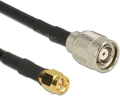 DeLOCK 89514 Antennekabel - RP-TNC Stekker naar SMA Stekker - RG-58 C/U - 2,5 m