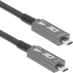 ACT AK4307 USB-C 3.2 Gen2 AOC Kabel - 7.5 Meter - 10Gbps - 4K 60Hz - 60W