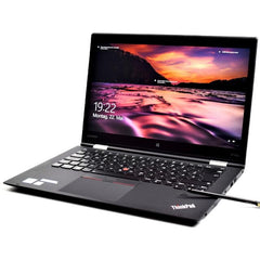 Lenovo ThinkPad X1 Yoga Gen 1, 14" FHD Touchscreen 2-in-1 laptop, Intel Core i7-6600U tot 3,4 GHz, 8 GB RAM, 256 GB SSD, stylus-pen, webcam, Windows 10 Pro (vernieuwd)