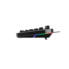 HyperX Alloy Rise 75 Mechanisch gaming-toetsenbord, netwerkschakelaars, hot-swap, 75% formaat, verwisselbare magnetische behuizing, zwart (QWERTY)