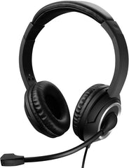 Sandberg USB Chat Headset - Bedrade Kantoor Headset met Microfoon - Zwart