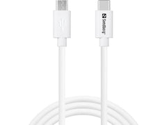 1 m USB-C naar MicroUSB oplaadkabel door Sandberg
