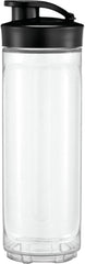 WMF Kult X Mix & Go Drinkbeker - 600 ml Tritan Kunststof Zwart/Transparant
