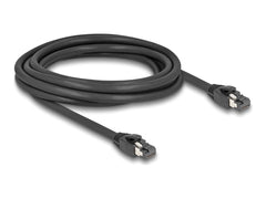 DeLOCK 80235 Cat8.1 S/FTP Netwerkkabel - 40 Gbps - 3 meter - Zwart