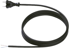 Bachmann 246.176 Aansluitkabel met Contourstekker - H07RN-F 2x1,00 mm² - 5 meter - Zwart