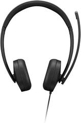 Lenovo 4XD1P83425 headphones/headset Wired Head-band Calls/Music USB Type-A Black
