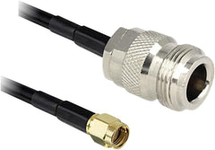 Delock 88684 coaxkabel zwart