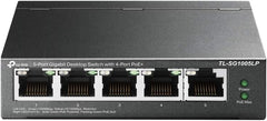 TP-Link TL-SG1005LP 5-Poorts Gigabit Desktop Switch met 4x PoE+ (40W)