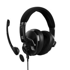 EPOS H3 Hybrid - Gesloten Akoestische Headset Gaming Bluetooth - USB-A en Consolekabel 3,5 mm - Dubbele Microfoon - Headset PS4 - Xbox Headset - Lange Batterijduur - Multi-Platform Koptelefoon Eén maat,Zwart