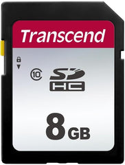 Transcend 300S 8GB SDHC Geheugenkaart - Class 10 (TS8GSDC300S)