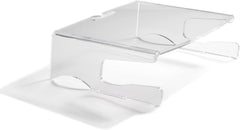 BakkerElkhuizen Q-riser 100 Monitorstandaard - Transparant Acryl